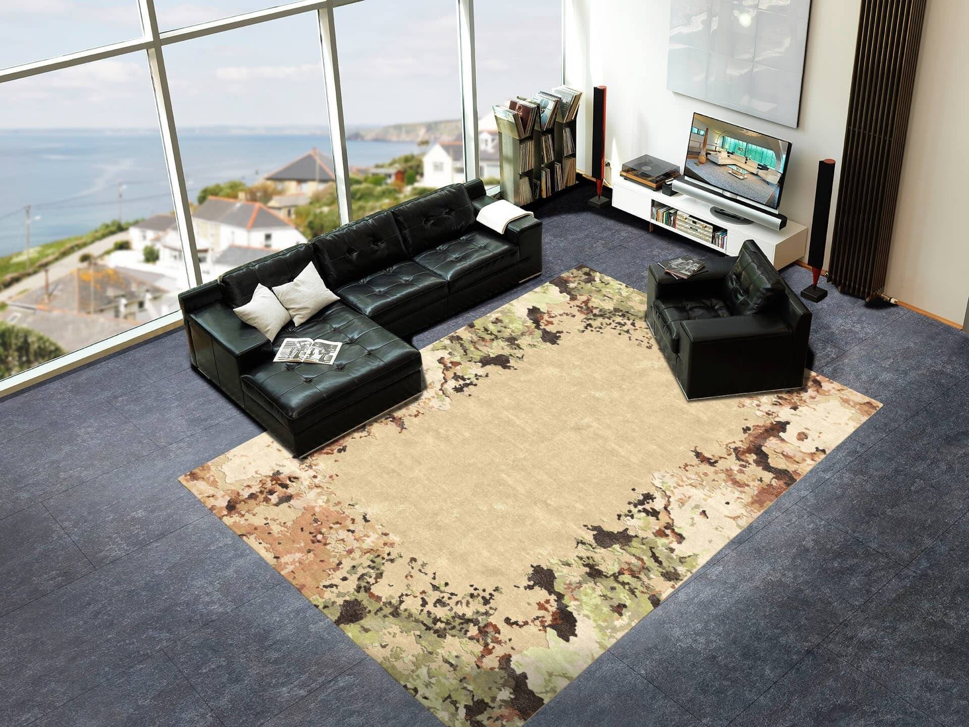 Makalu Nepal Teppich Century Art M018 Handgetuftet im Wunschmaß – Bild 3